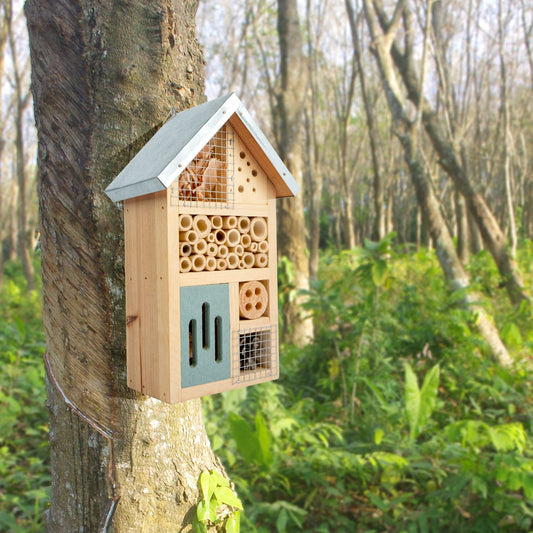 The Lumina Eco-Lodge™ Solar-Powered Garden Habitat 🦋