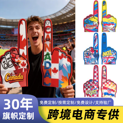 ☝️ USA Team Giant Foam Finger | 2026 World Cup Cheering Prop 🇺🇸🔥