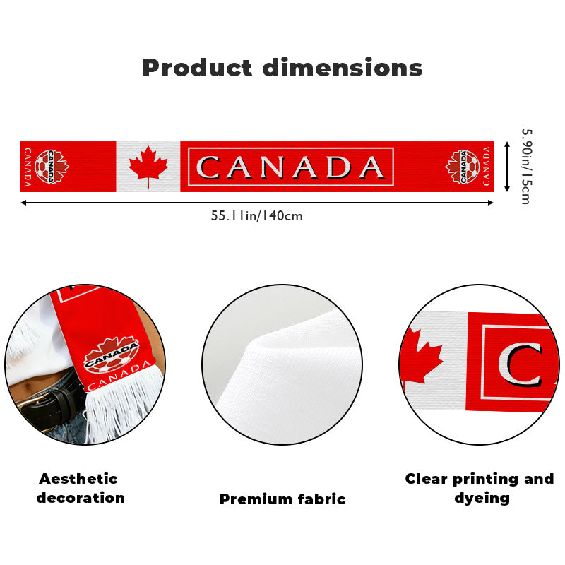 [GameDayReady]World Cup national team scarves