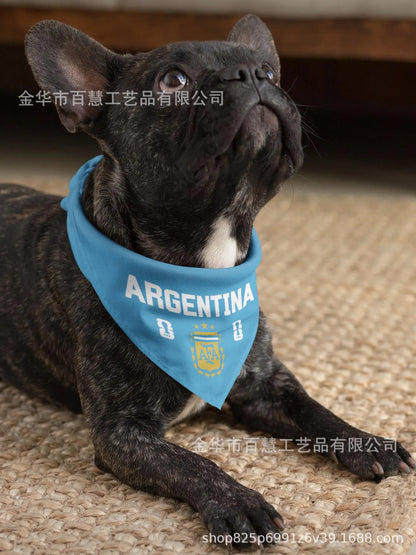 🐕2026 World Cup Pet Bandana & Scarf | Patriotic Dog Apparel