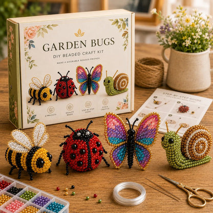 🧵✨ Creative Beaded Mini World 3D DIY Kit Collection 🐦