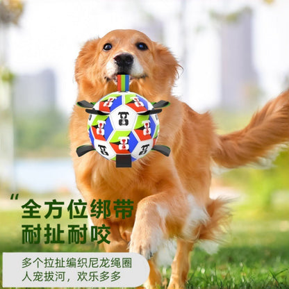 ⚽ 2026 USA World Cup Pet Soccer Toy | Interactive Game Day Fetch Ball 🐾