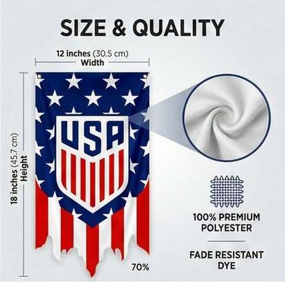 🚩 USA 2026 World Cup Fan Cape / Support Flag 🦅⚽