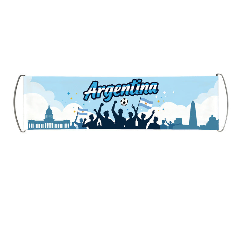 📣 Handheld Fan Cheer Banner & Flag - USA Team 2026 World Cup 🏟️🦅