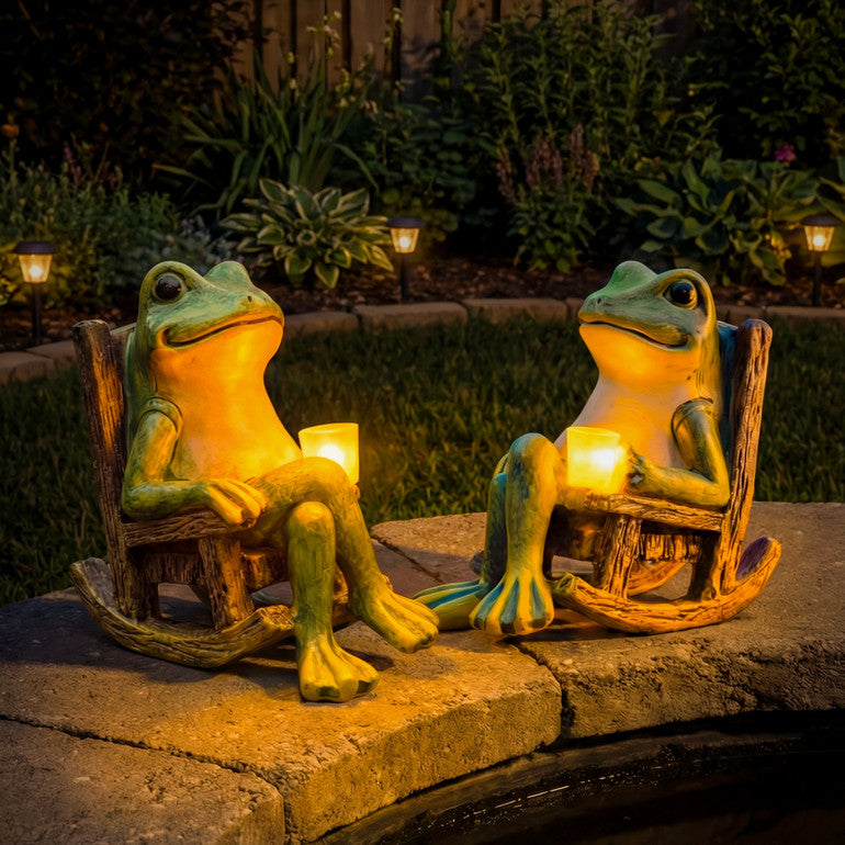 🐸 Glowing Garden Frog✨