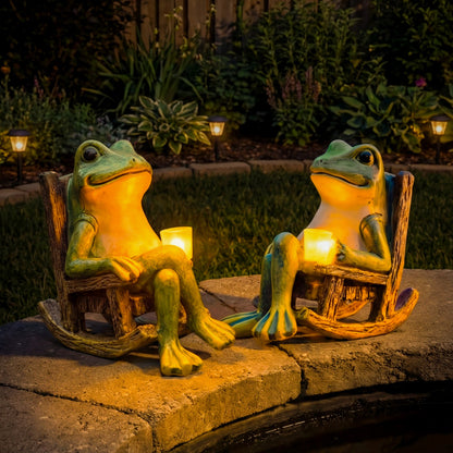 🐸 Glowing Garden Frog✨