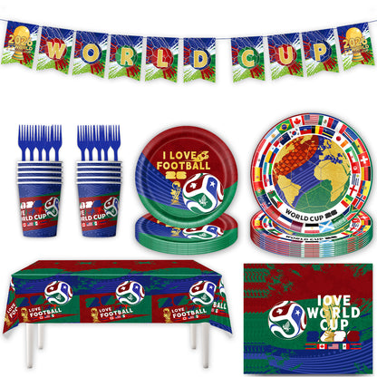 ⚽ Ultimate 2026 World Cup Party Decoration Kits | All-in-One Soccer Celebration Sets 🏆