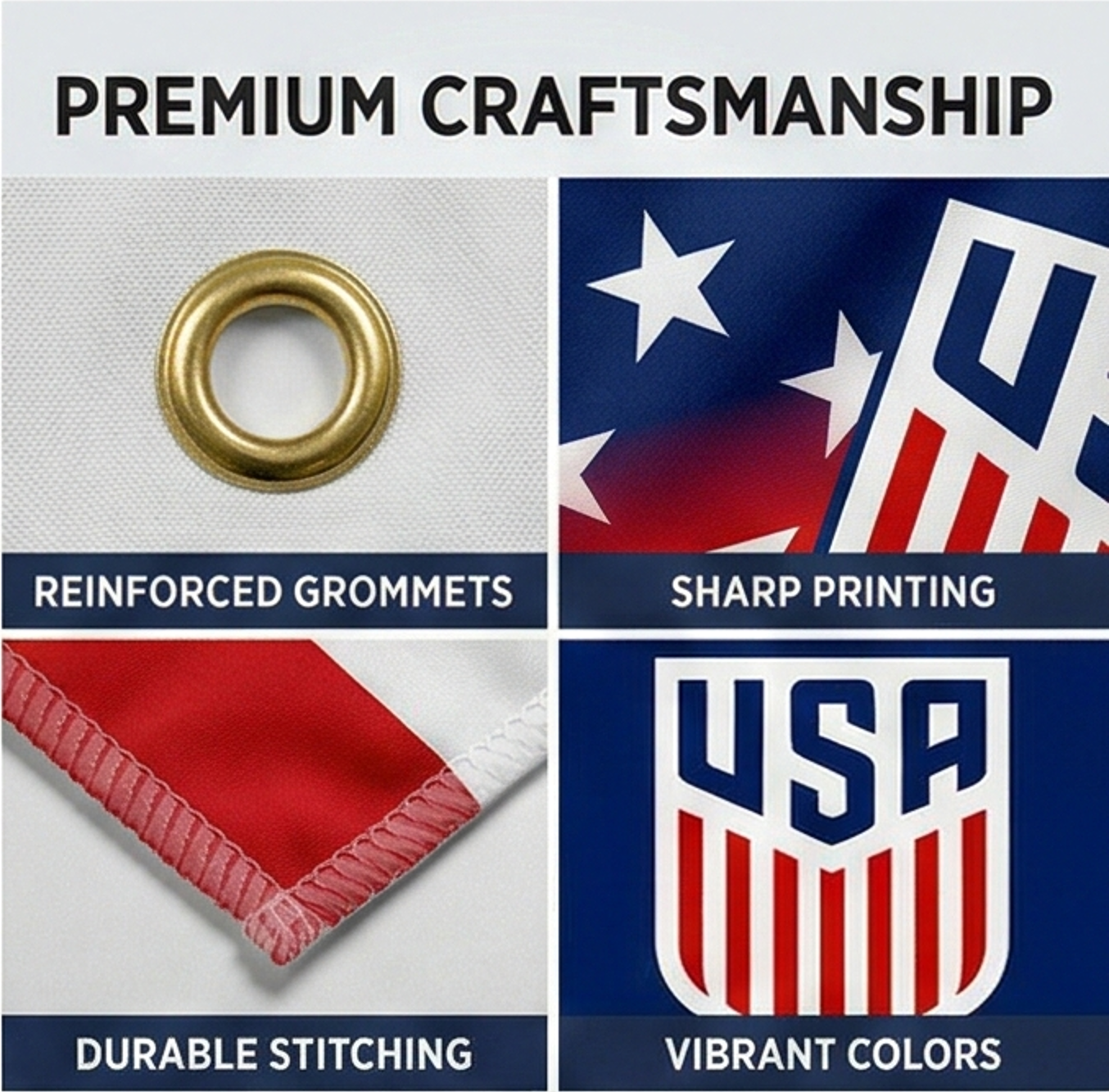 🚩 USA 2026 World Cup Fan Cape / Support Flag 🦅⚽