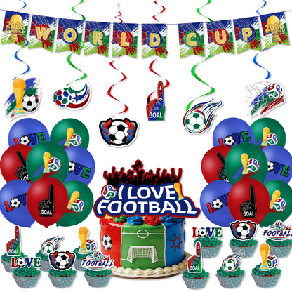 ⚽ Ultimate 2026 World Cup Party Decoration Kits | All-in-One Soccer Celebration Sets 🏆