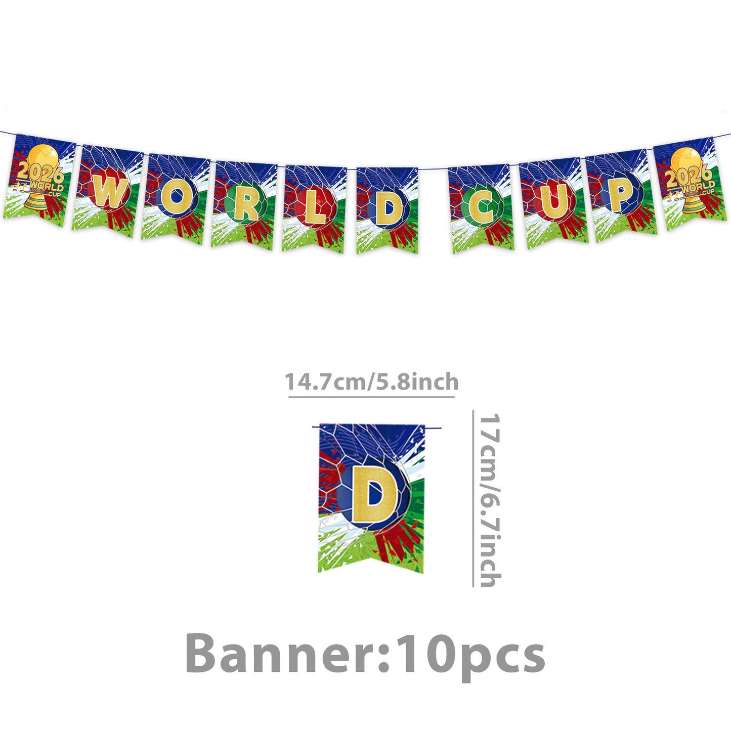 ⚽ Ultimate 2026 World Cup Party Decoration Kits | All-in-One Soccer Celebration Sets 🏆
