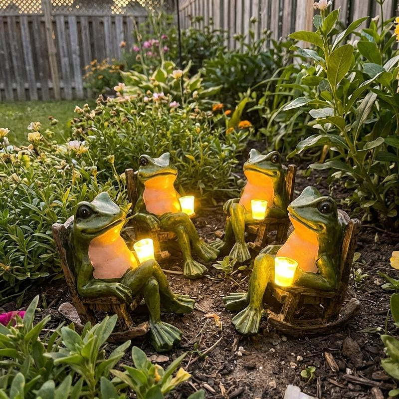 🐸 Glowing Garden Frog✨