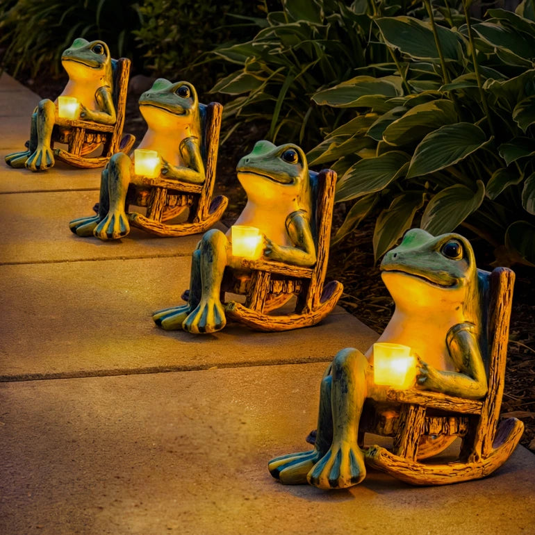 🐸 Glowing Garden Frog✨