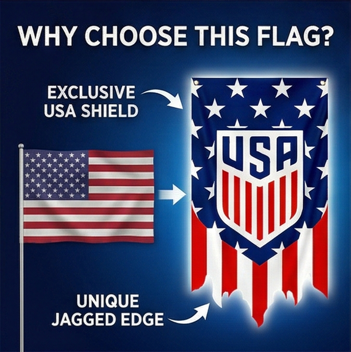🚩 USA 2026 World Cup Fan Cape / Support Flag 🦅⚽