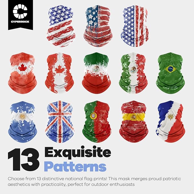 🛡️ UV Protection Neck Gaiter / Face Cover - USA 2026 World Cup ☀️🇺🇸