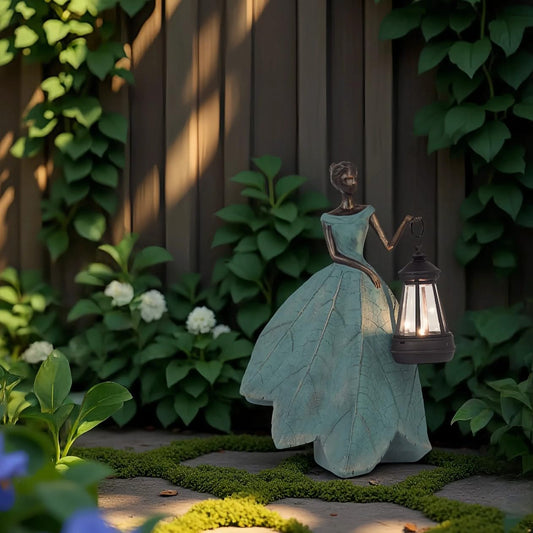 The Artisan “Leaf Fairy” Solar Garden Guardian ☀️🧚‍♀️