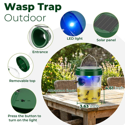 2026 New Upgrade Wasp & Hornet Trap Yellow Jacket Catcher