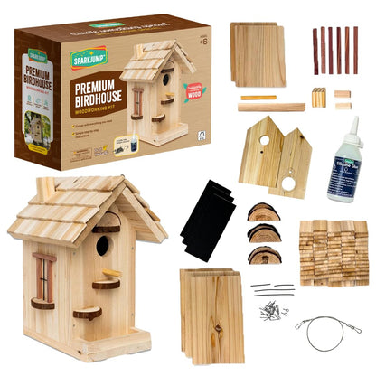 The Woodland Retreat™ Family Bird B&B Crafting Kit (Complete Edition)