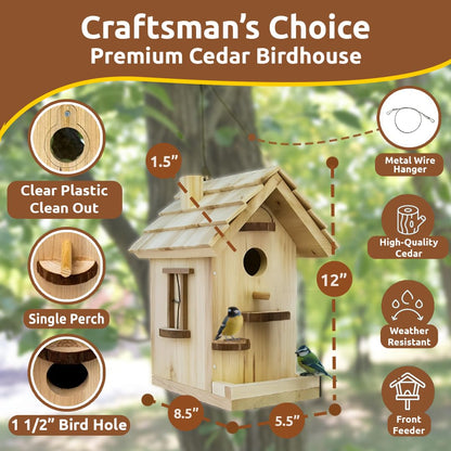The Woodland Retreat™ Family Bird B&B Crafting Kit (Complete Edition)