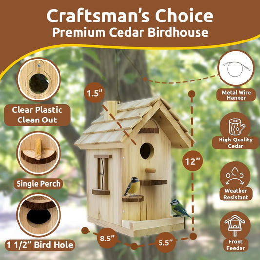 The Woodland Retreat™ Family Bird B&B Crafting Kit (Complete Edition)