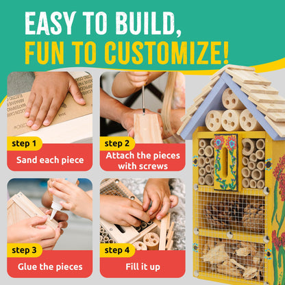 The Heritage Garden™ Family Bug B&B Crafting Kit (Complete Edition)🦋