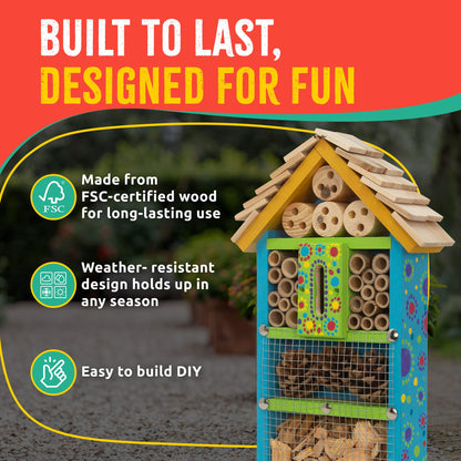 The Heritage Garden™ Family Bug B&B Crafting Kit (Complete Edition)🦋