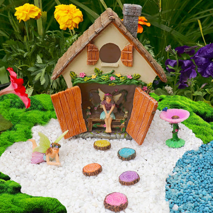Meadow & Oak Fairy Garden House Kit