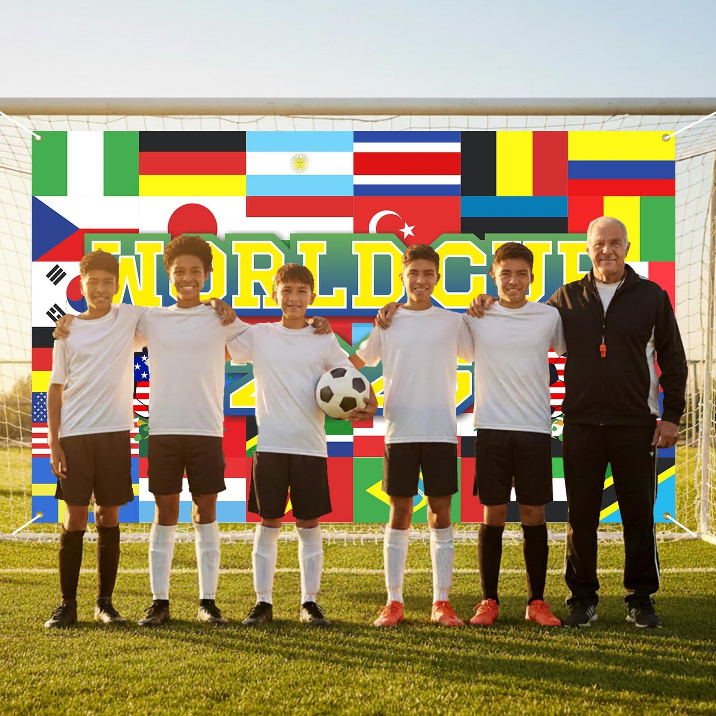 🎉2026 World Cup Photo Booth Backdrop | Ultimate Watch Party Photography Background ⚽