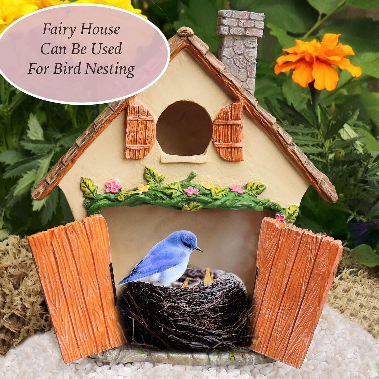 Meadow & Oak Fairy Garden House Kit