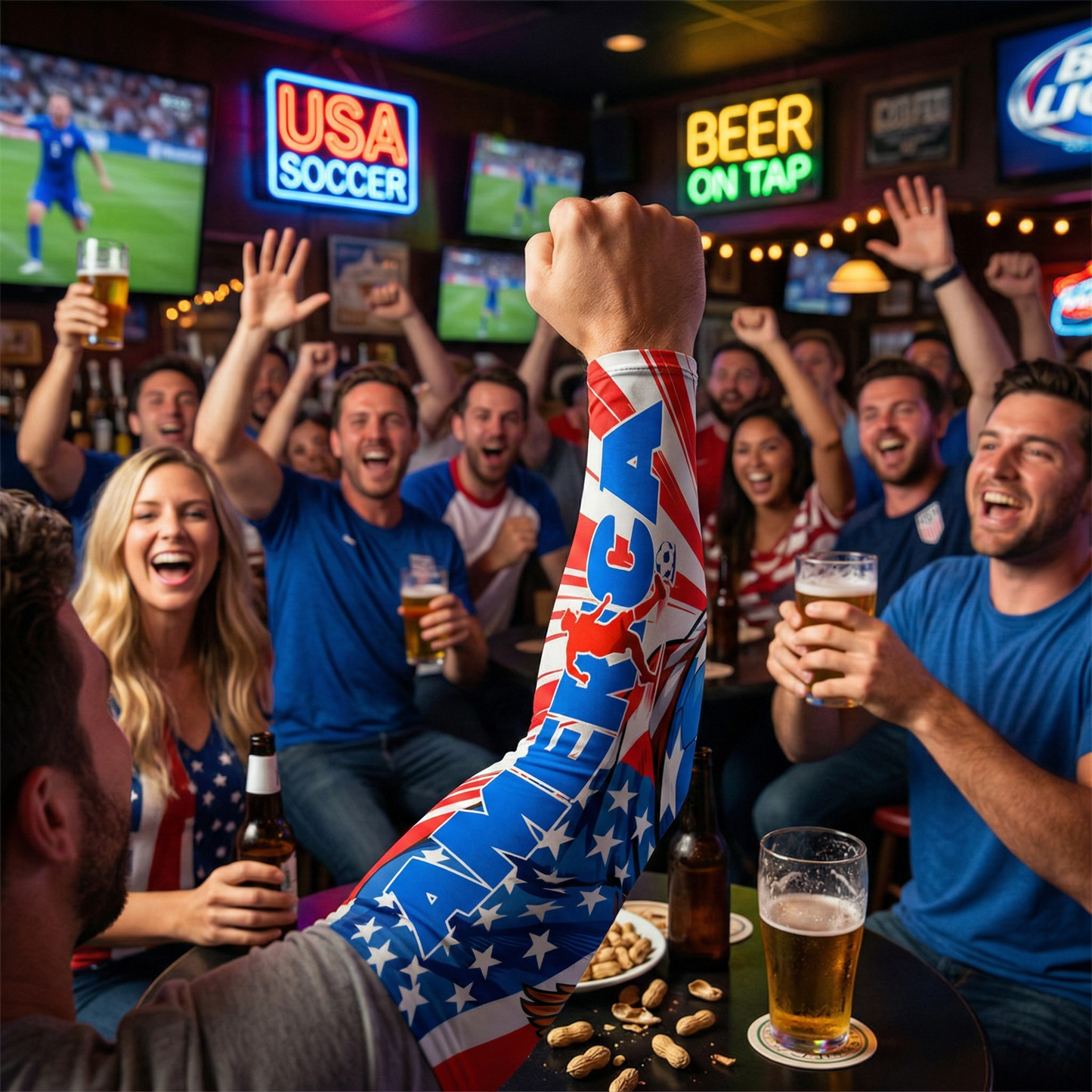 ☀️ Cooling Sun Protection Arm Sleeves - USA 2026 World Cup 💪🇺🇸