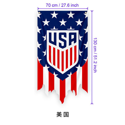 🚩 USA 2026 World Cup Fan Cape / Support Flag 🦅⚽