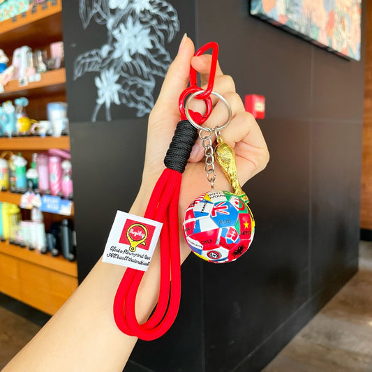 🏆 2026 Victory Trophy Keychain ⚽