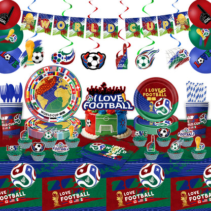 ⚽ Ultimate 2026 World Cup Party Decoration Kits | All-in-One Soccer Celebration Sets 🏆