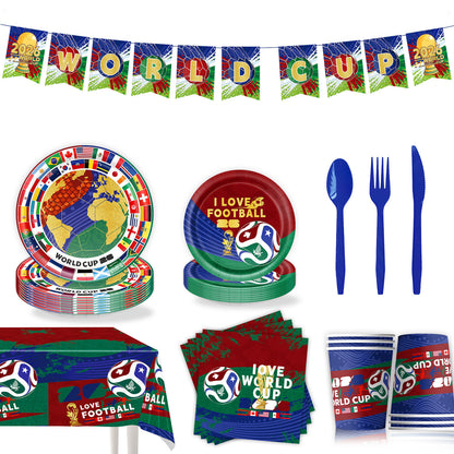⚽ Ultimate 2026 World Cup Party Decoration Kits | All-in-One Soccer Celebration Sets 🏆