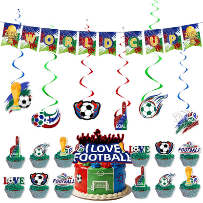 ⚽ Ultimate 2026 World Cup Party Decoration Kits | All-in-One Soccer Celebration Sets 🏆