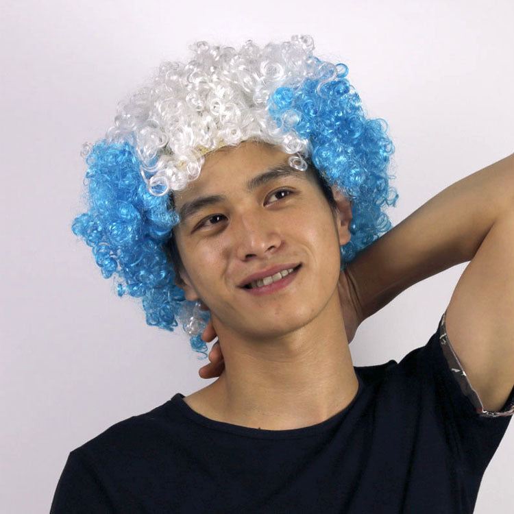 🥳 Fun Fan Afro Wig Accessory - USA 2026 World Cup 🦱🕺