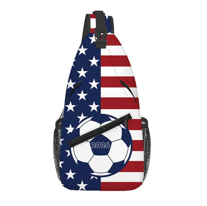 🎒 Drawstring Fan Backpack / Gym Bag - USA 2026 World Cup 🏟️🔥